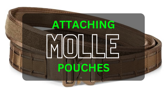Attaching MOLLE Pouches