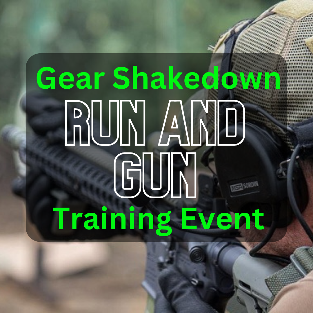 13 Apr, 2025 Derby, NC 12pm 4 pm Run & Gun Gear Shakedown