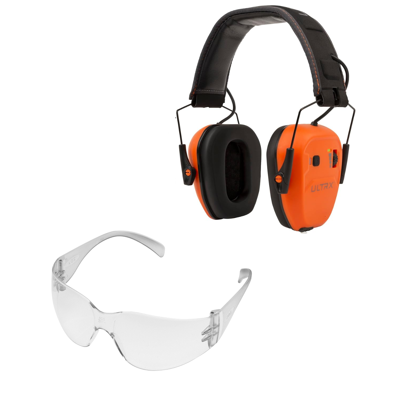 COMPLETE Electronic Earmuff & Eye Protection BUNDLE