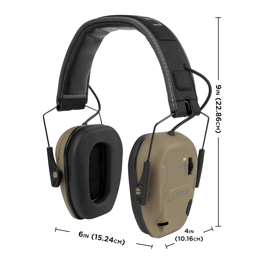 COMPLETE Electronic Earmuff & Eye Protection BUNDLE