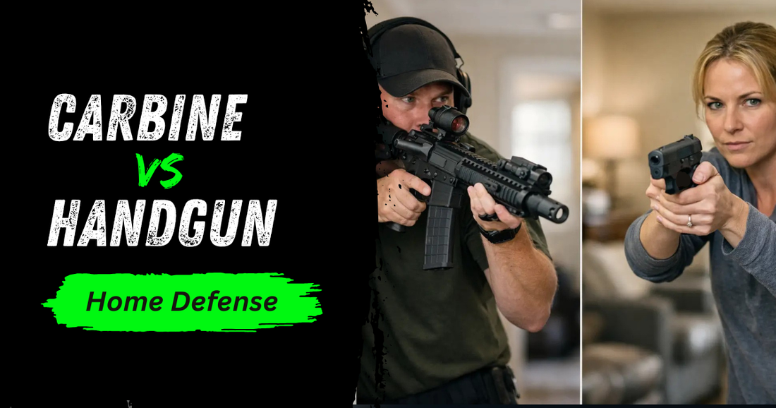 Carbine vs Handgun Home Defense