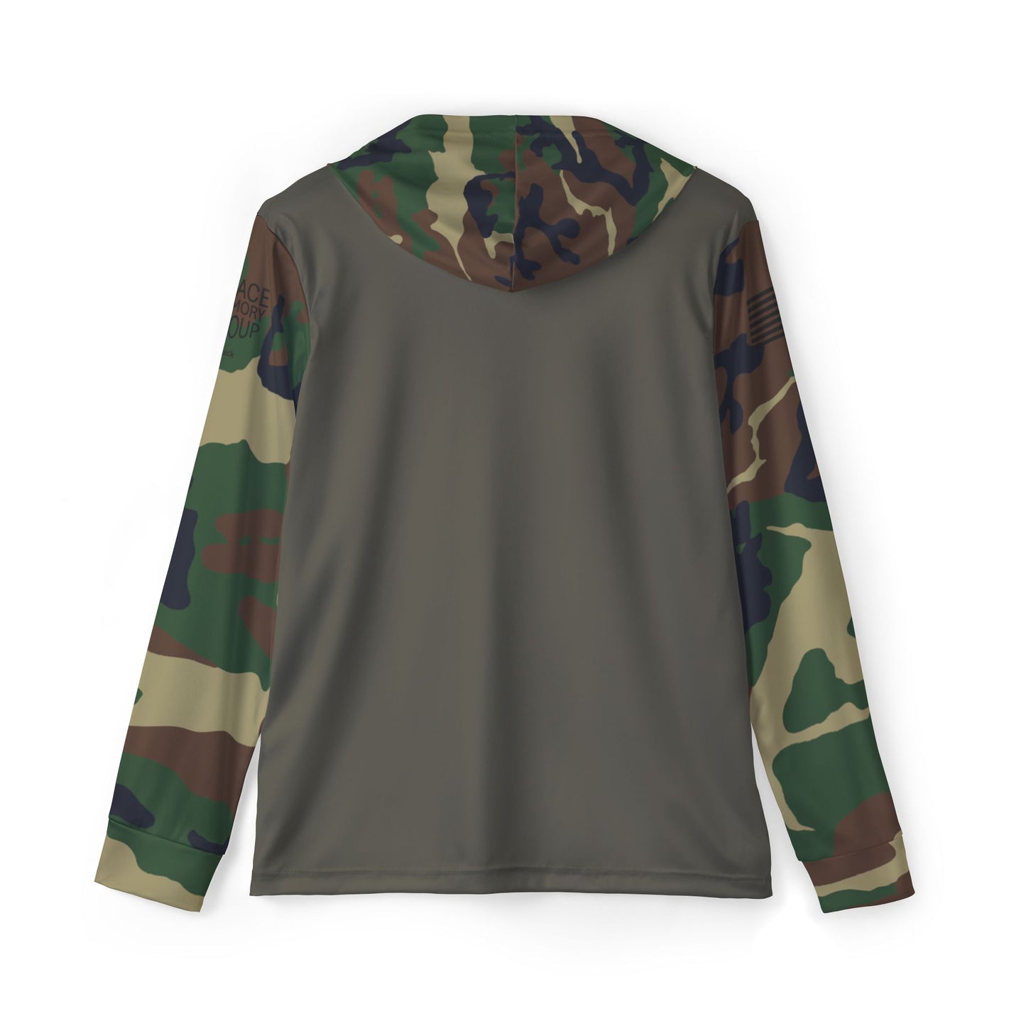 Camo Performance Warmup Hoodie — Men's Lightweight Athletic Pullover