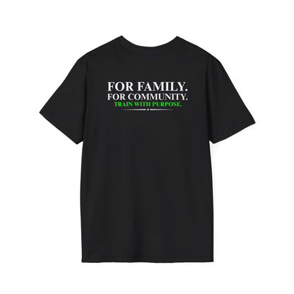 2026 T-shirt | For Family. For Community. Train With Purpose.