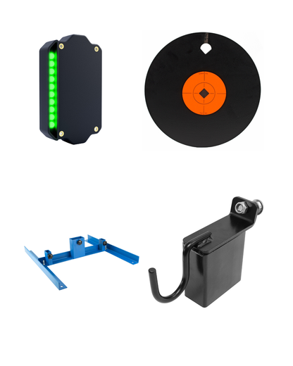 Birchwood Casey Steel Gong Target & 2×4 Hanger Package