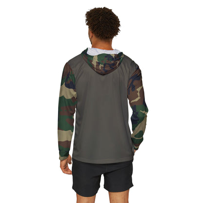 Camo Performance Warmup Hoodie — Men's Lightweight Athletic Pullover