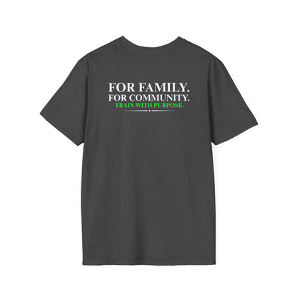 2026 T-shirt | For Family. For Community. Train With Purpose.