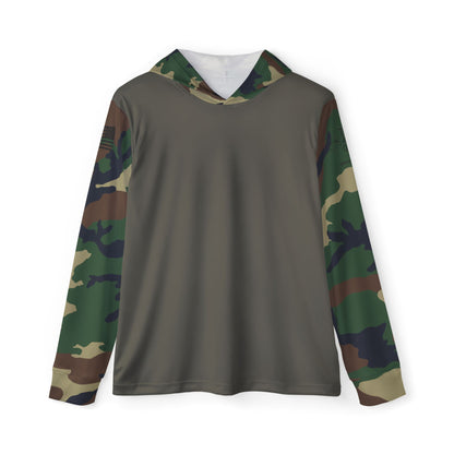 Camo Performance Warmup Hoodie — Men's Lightweight Athletic Pullover