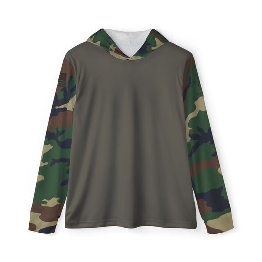 Camo Performance Warmup Hoodie — Men's Lightweight Athletic Pullover